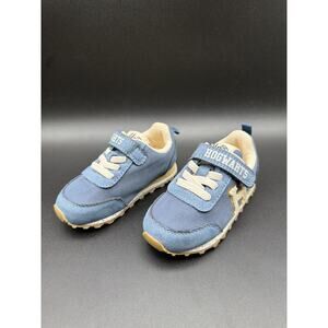 H&M Harry Potter Kids Sneakers Size 4 5 Blue Hook Loop Shoes NWOT